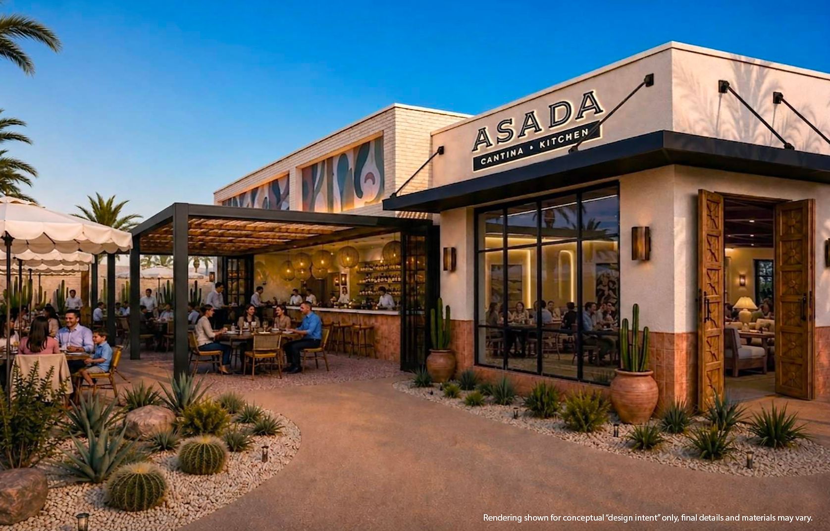 A Wave of New Dining and Retail Destinations Announced for Cotino Bay Beach, Dining, Shops Waterfront Town Center in Rancho Mirage