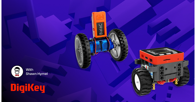 DigiKey and Engineering Influencer Shawn Hymel to Host Webinar and Video Series on Reinforcement Learning with Balance Bots