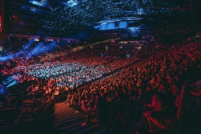 The crowd at The O2 Belfast arena