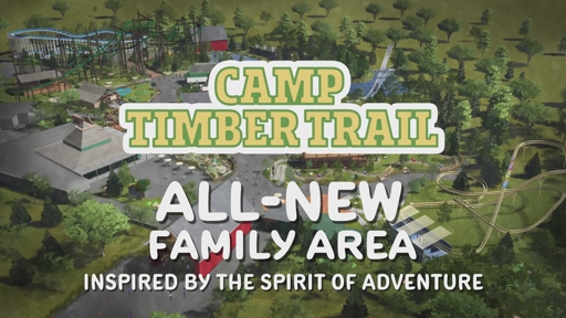 All New for 2027: Camp Timber Trail, New Family Adventure at Six Flags Great America
