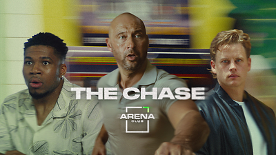 Derek Jeter, Giannis Antetokounmpo and Joe Burrow Join the Chase in Arena Club's New National Campaign