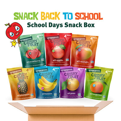 Crispy Fruit® freeze-dried fruit snacks are made with just one ingredient: 100% fruit. Available in seven fruit varieties, the lightweight, shelf-stable snacks are easy to pack in lunchboxes, backpacks, sports bags, and the family car, helping families stay prepared for the busy after-school snack rush.