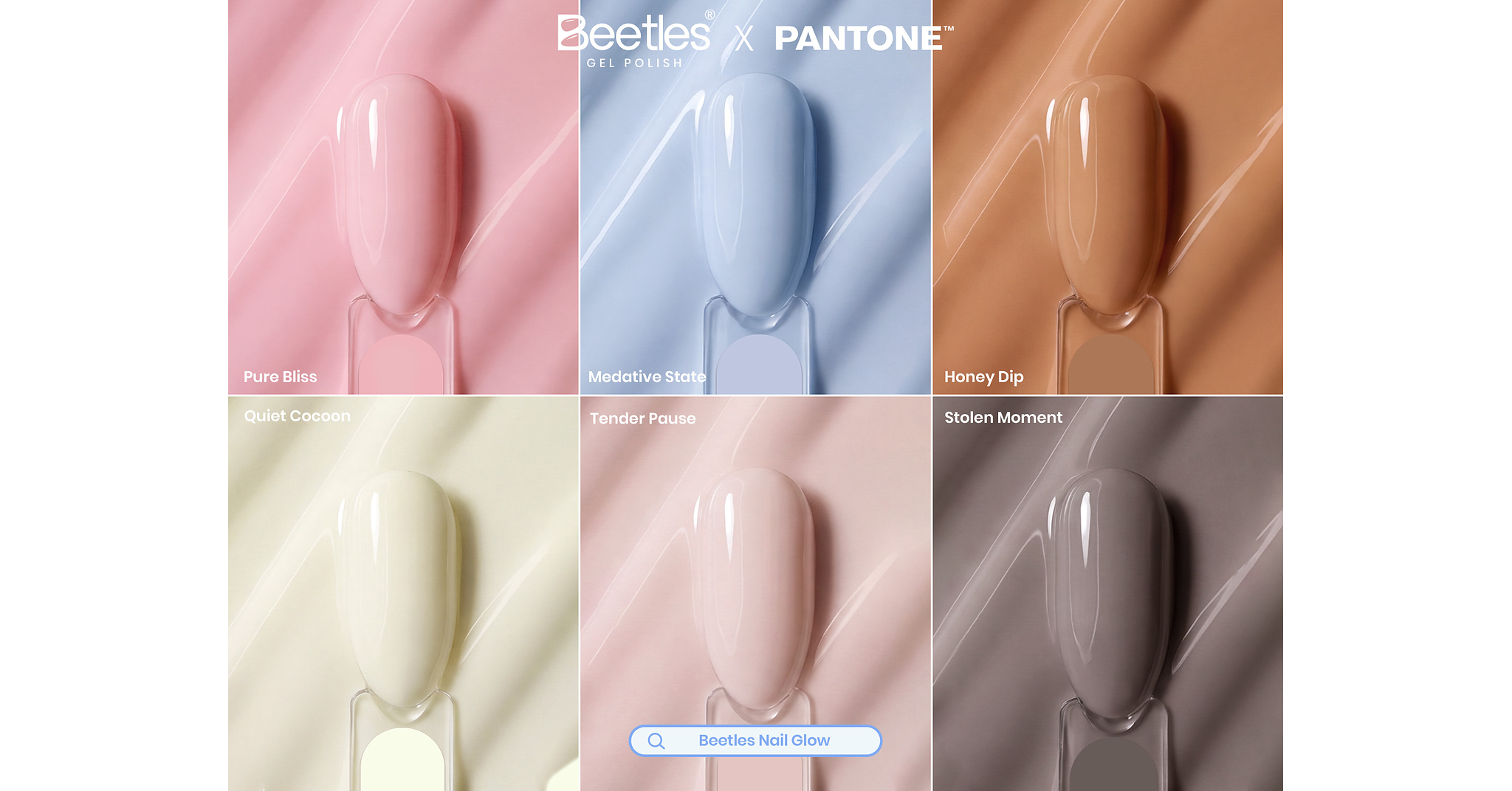 Beetles Gel Polish and Pantone Explore Healing-Inspired Nail Aesthetics with Beetles Nail Glow