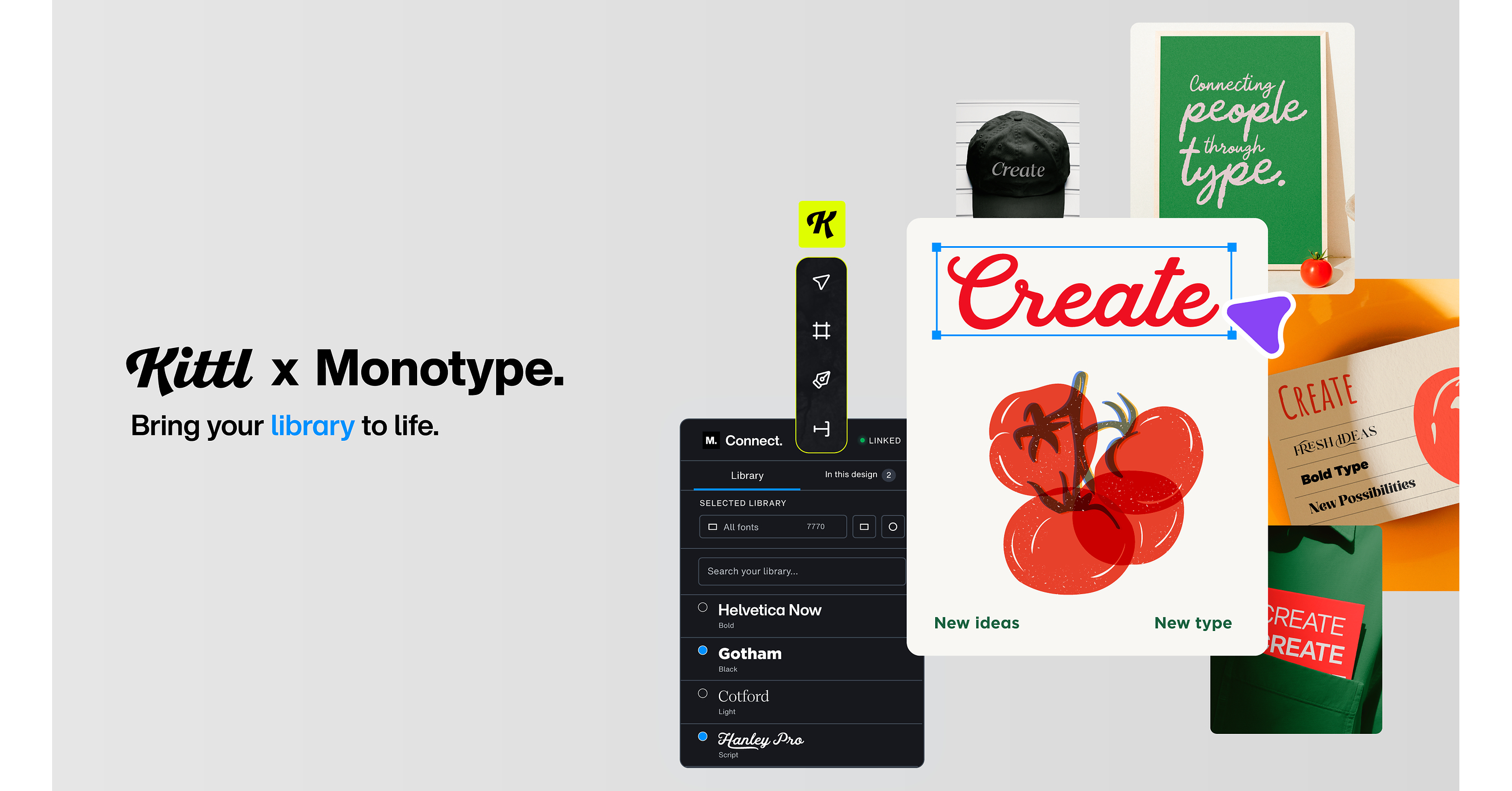 Monotype and Kittl Expand Partnership To Bring Brand Typography Directly Into Creative Workflows