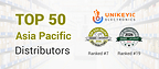 Unikeyic Electronics Ranked No. 7 on Supply Chain Connect's 2026 Top 50 Asia Pacific Distributors List