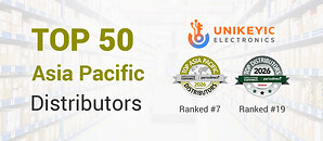 Unikeyic Electronics Ranked No. 7 on Supply Chain Connect's 2026 Top 50 Asia Pacific Distributors List