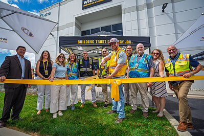 Ribbon cutting