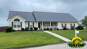 Premium HeatShield metal roofing on a Carolina home.
