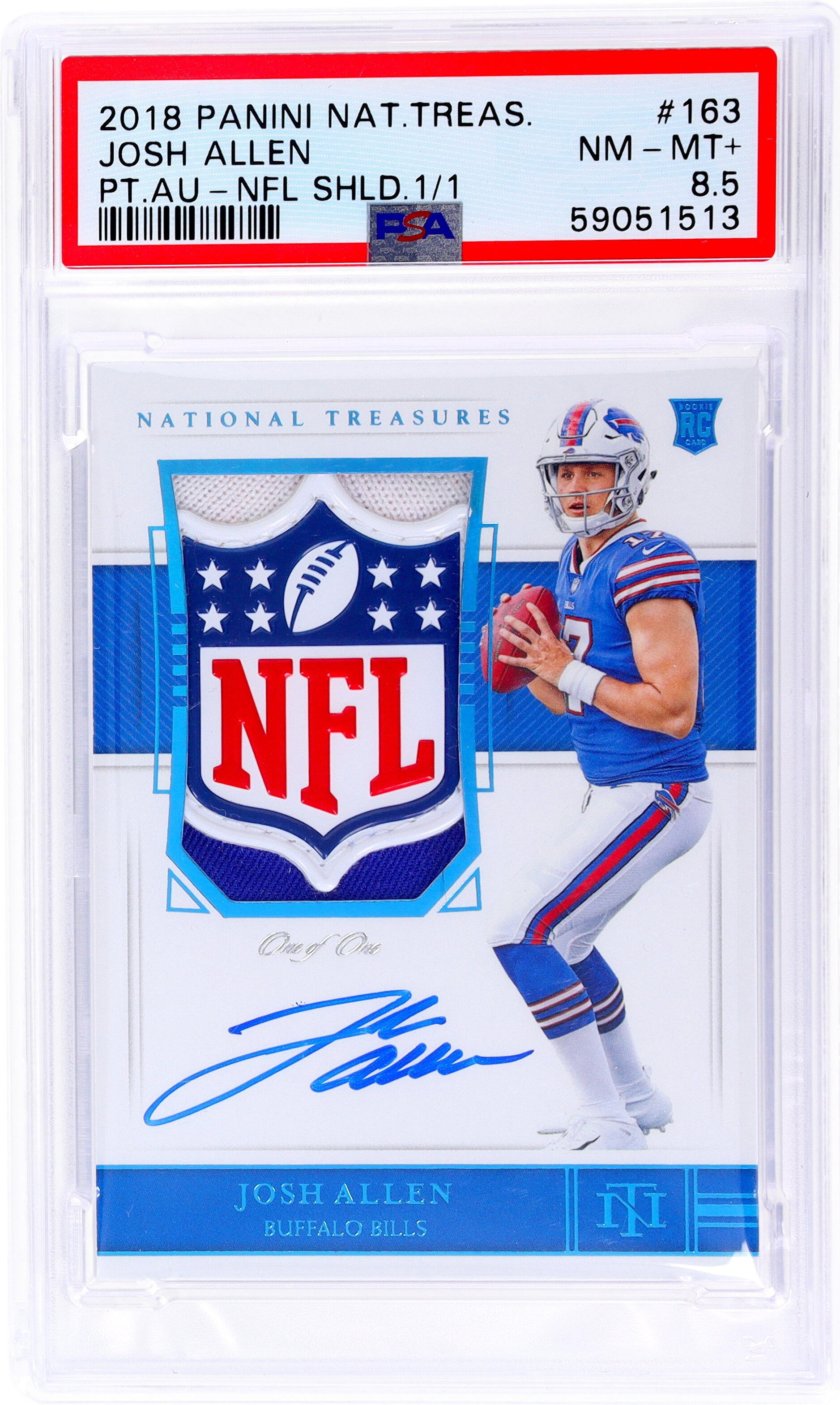 Josh Allen rookie card sells for $1.7 million in private sale, setting a new record