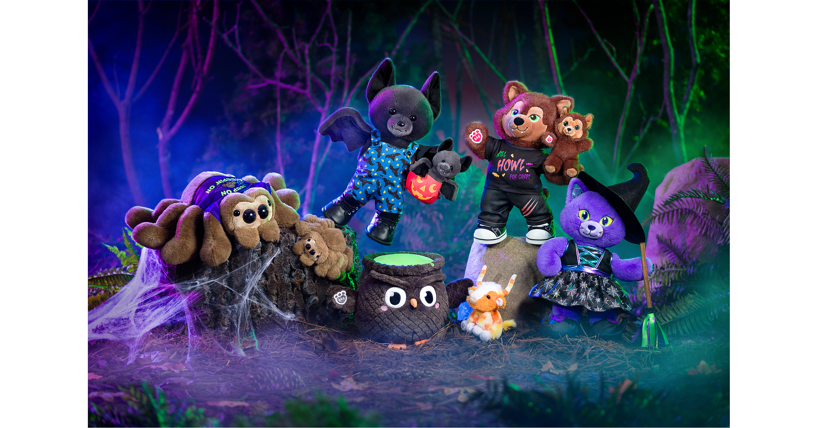 The "Spooky Stuff You Love" Collection Returns to Build-A-Bear Workshop® With New Furry Friends For Halloween