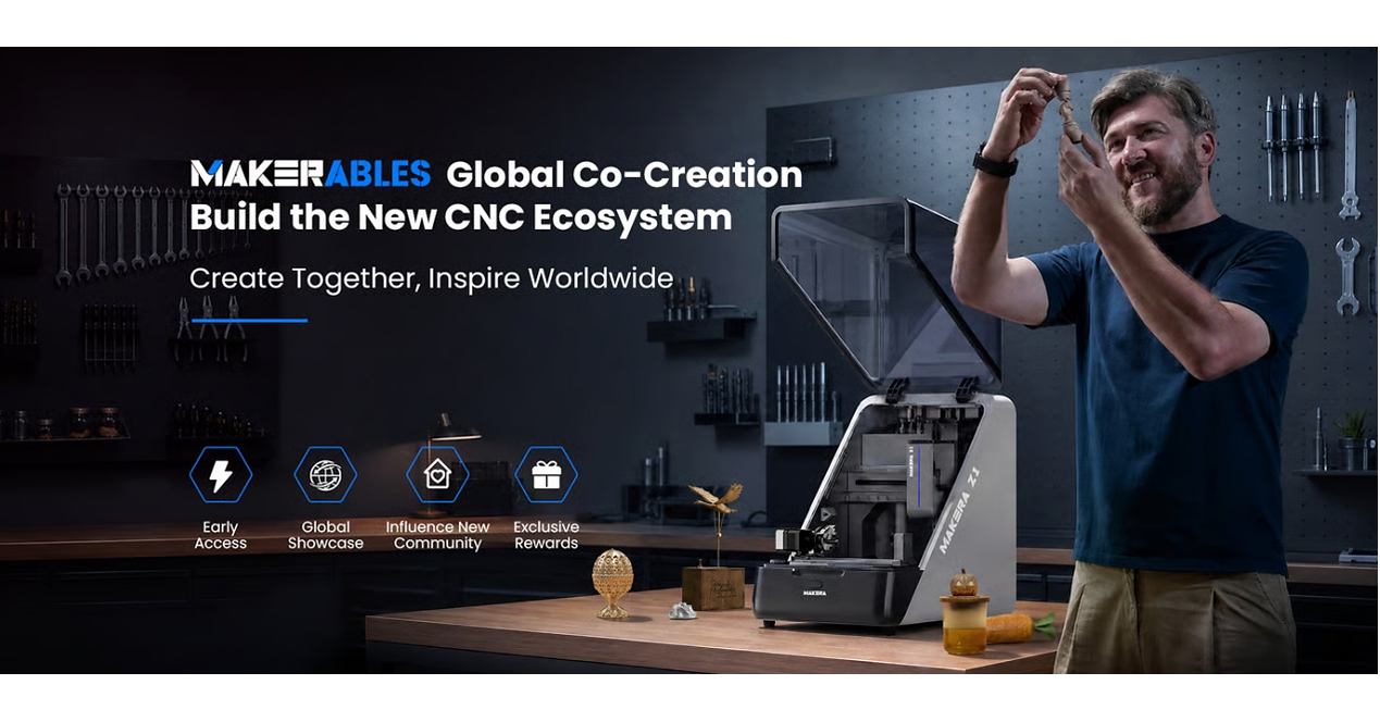 Makera Launches Studio and Makerables, Building a Smarter Desktop CNC Ecosystem