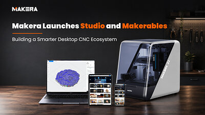 Makera announced the launch of Makera Studio, Makerables, and the Makera App. Makera announced the launch of Makera Studio, Makerables, and the Makera App.
