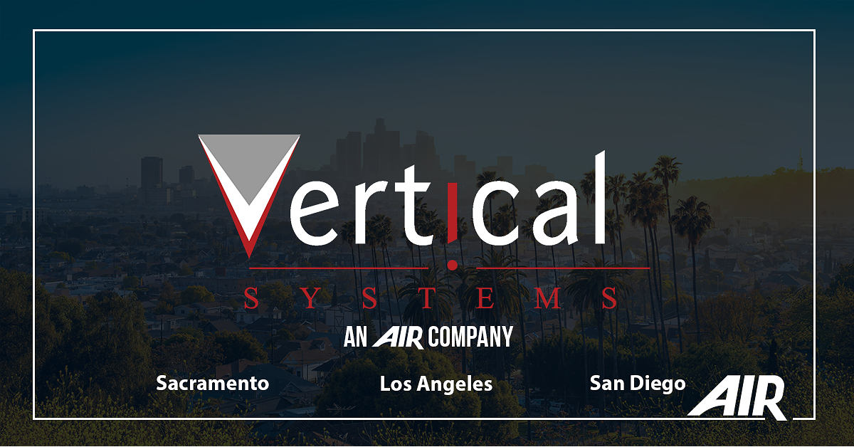 AIR Control Concepts Expands Coast to Coast with Addition of Vertical Systems
