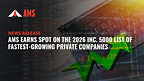AMS Earns Spot on the 2026 Inc. 5000 List of Fastest-Growing Private Companies