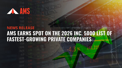AMS Earns Spot on the 2026 Inc. 5000 List of Fastest-Growing Private Companies