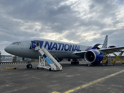 B777F Aircraft Ready for the Mission