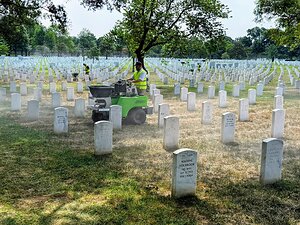 Virginia Green Gives Back Through Volunteer Service at Arlington National Cemetery