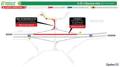2. A-20 à Boucherville, du 7 au 10 août 2. A-20 à Boucherville, du 7 au 10 août
