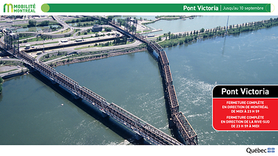 4. Pont Victoria, jusqu’au 10 septembre 4. Pont Victoria, jusqu’au 10 septembre