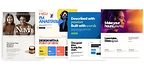Example of web pages that have been designed from prompting with the AI page builder for Wordpress