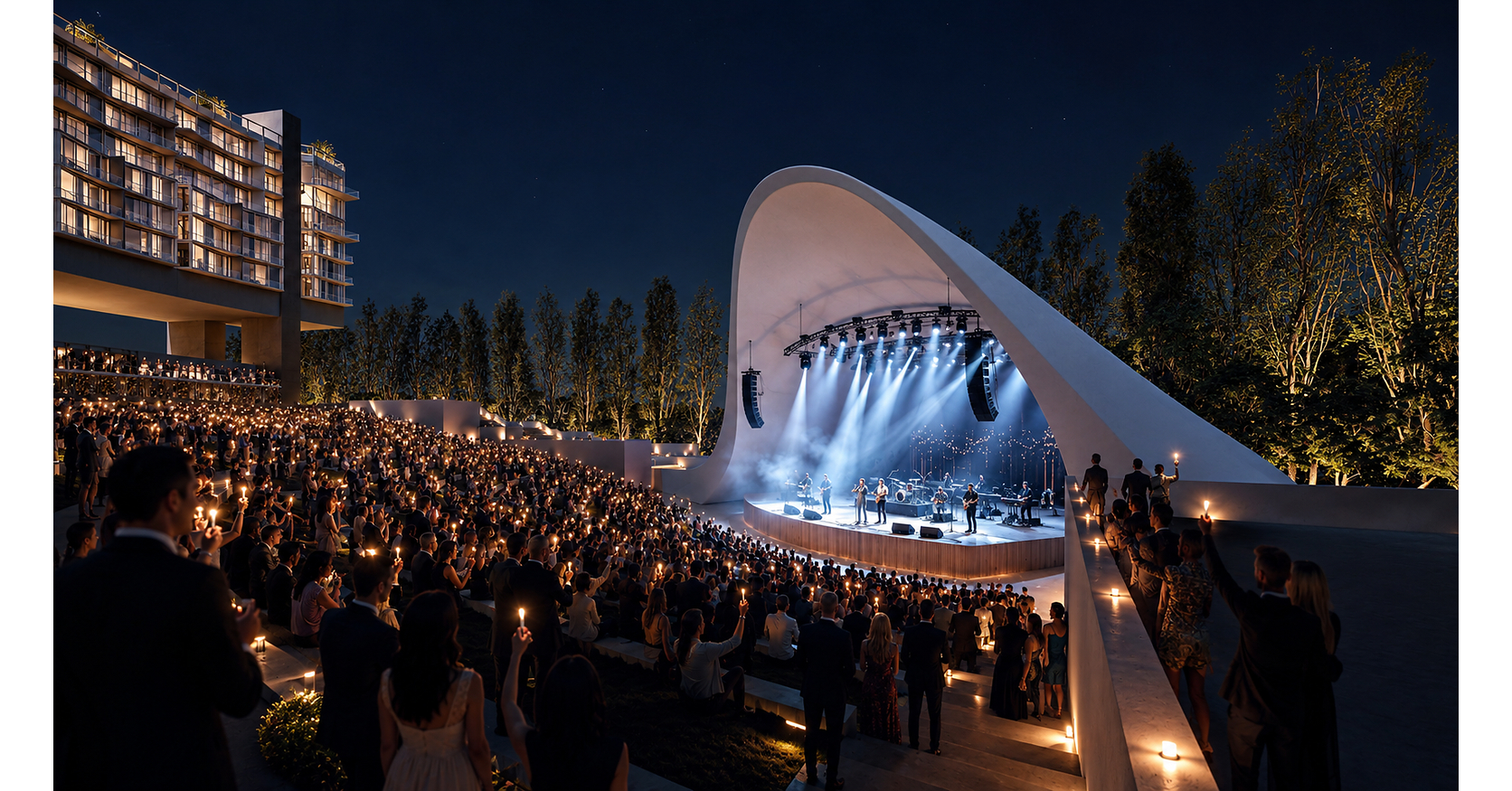 White Rocks Amphitheater and UMusic Hotel & Private Residences to Create Permanent Arts Endowment