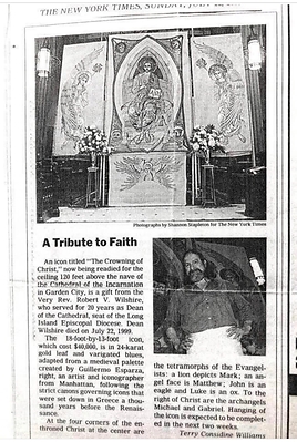 The New York Times. The Art of Guillermo Esparza. A Tribute To Faith. All RIghts Reserved.