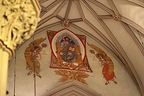 The Art of Guillermo Esparza. Mural Icon of Pantokrator, detail. Cathedral of Incarnation, Garden City, New York. All Rights Reserved.