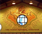 The Art of Guillermo Esparza. Peace Dove Mural, detail. Metropolitan Greek Orthodox Cathedral of St. John The Theologian. Tenafly, New Jersey. All Rights Reserved.