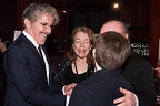 American journalist and Master of Ceremonies Geraldo Rivera at Guillermo Esparza's Art Exhibition Reception for National Down Syndrome Society. Photo NDSS. All Rights Reserved.