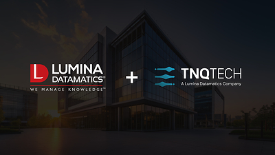 Lumina Datamatics Completes Acquisition of TNQTech, Creating a Global Leader in Scholarly Publishing Solutions