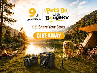 BougeRV 9th Anniversary Giveaway