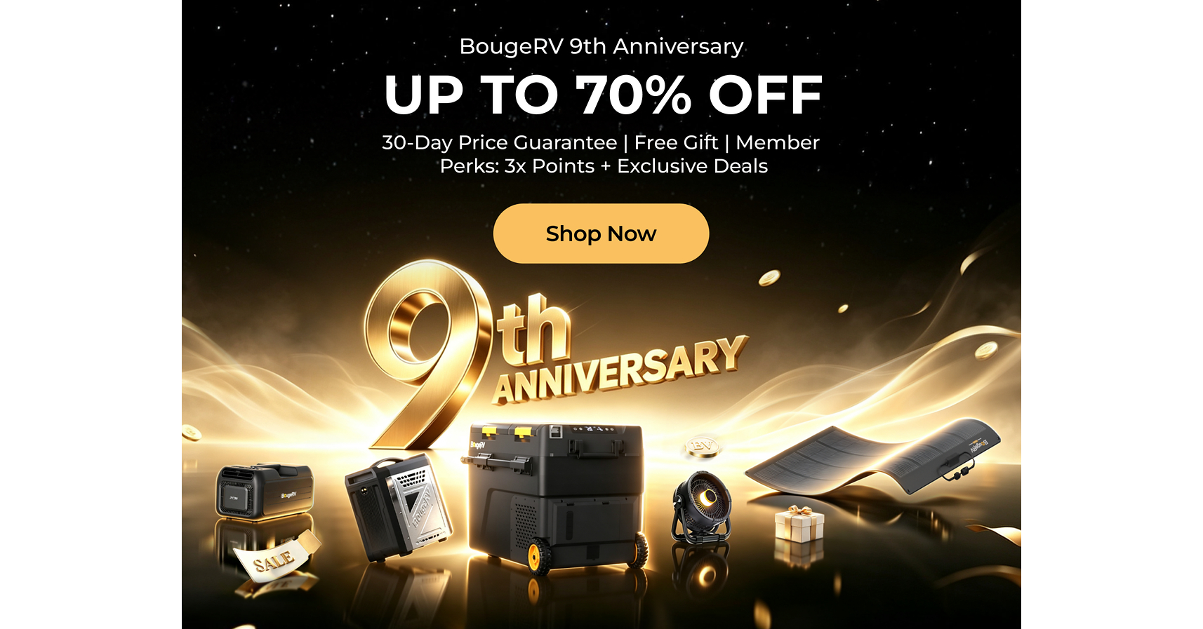 BougeRV 9th Anniversary Sale Kicks Off