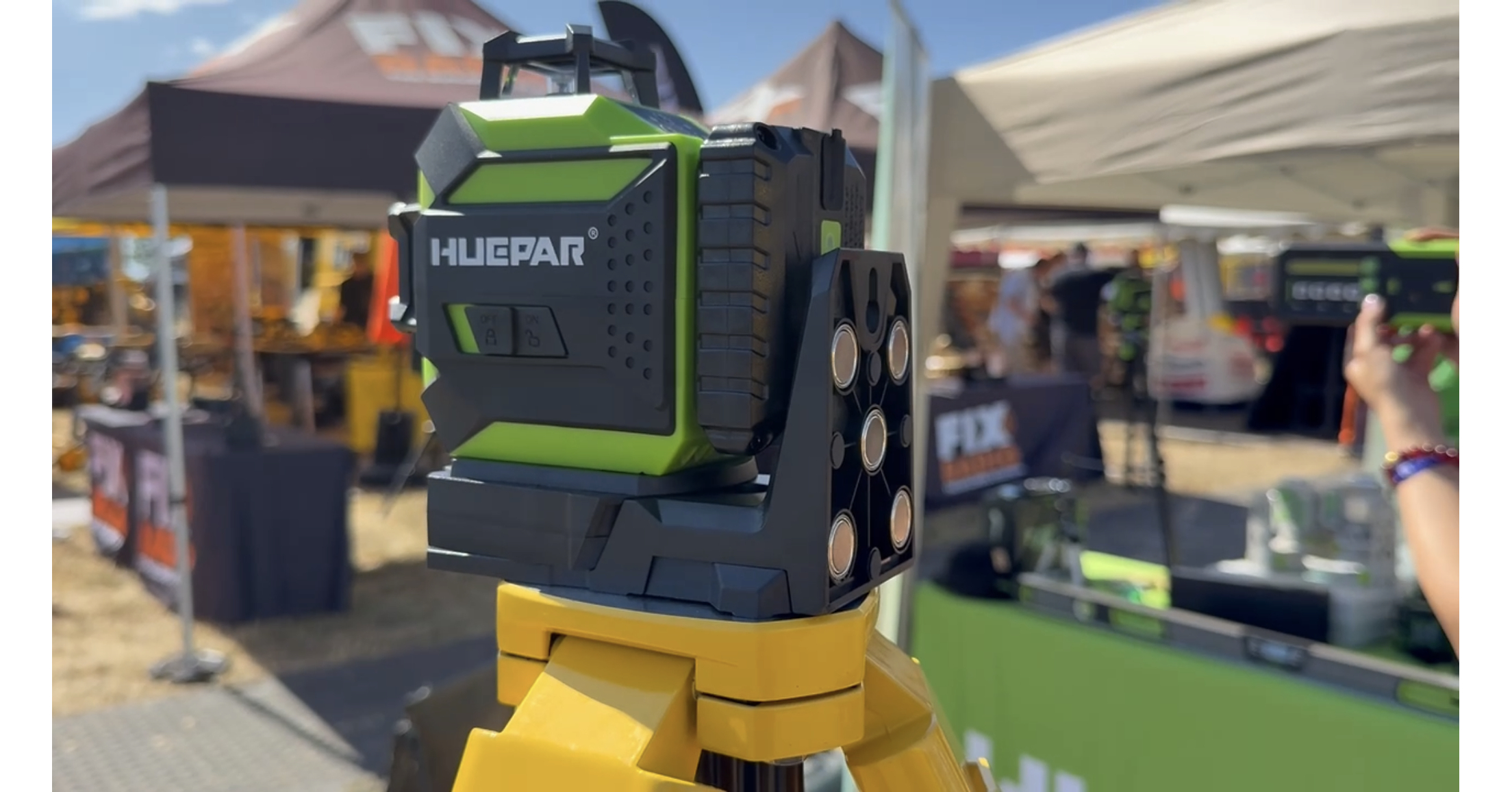 Huepar Brings Hands-On Laser Level Demonstrations to Super Trowel 2026