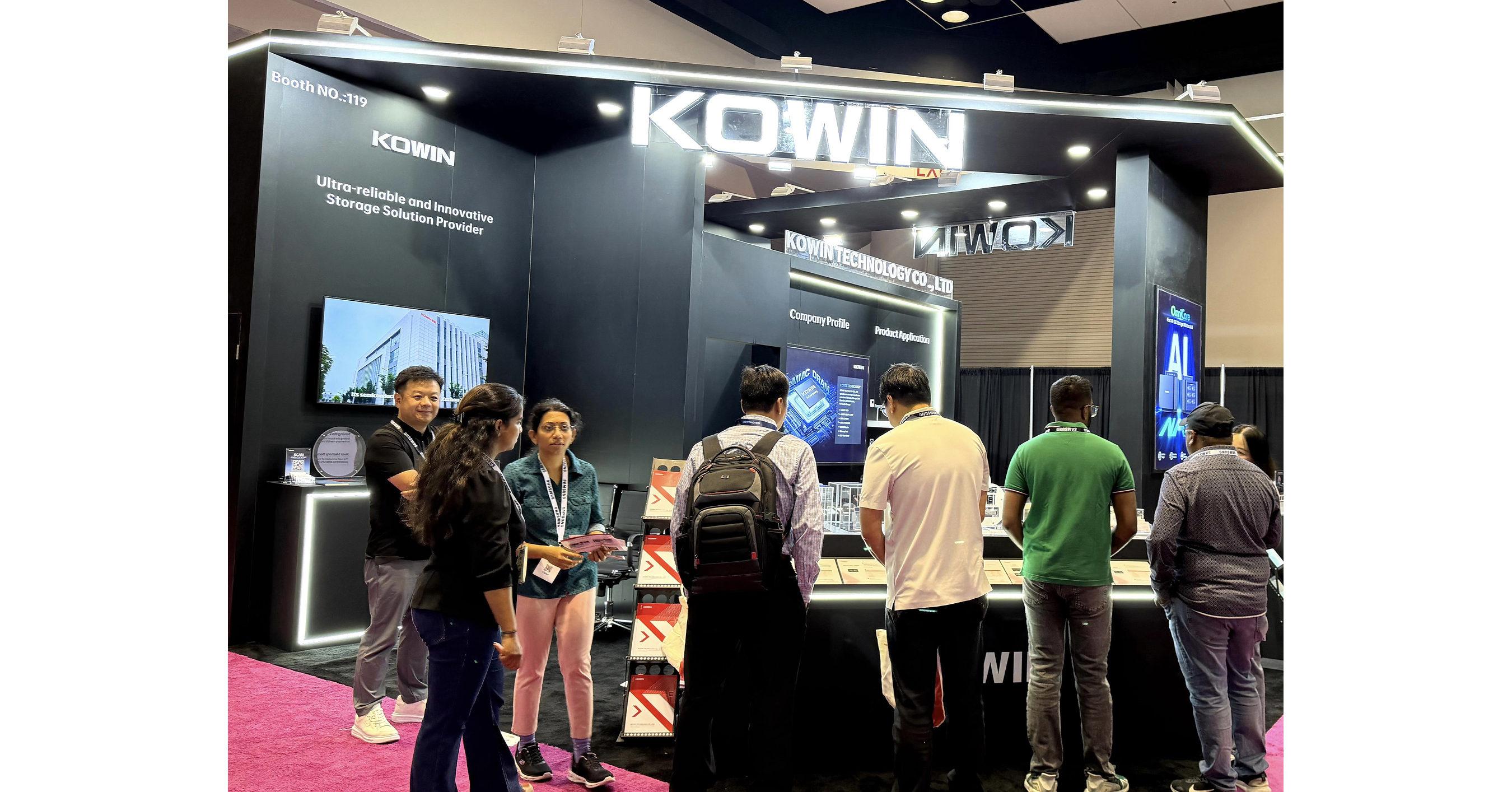 KOWIN Showcases full-line Storage Portfolio at FMS 2026: High-performance Storage Products Drives AI Innovation