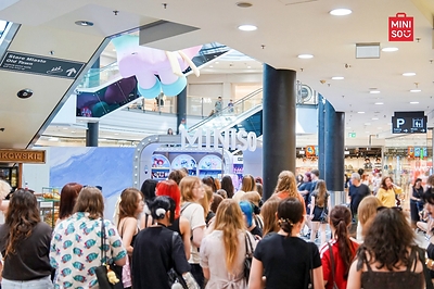 MINISO's first-ever pop-up store at Galeria Krakowska in Kraków MINISO's first-ever pop-up store at Galeria Krakowska in Kraków
