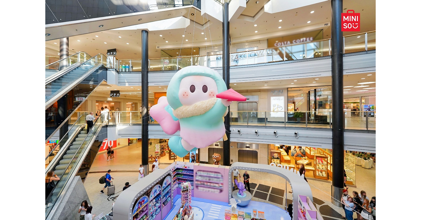 MINISO Debuts First Kraków Pop-up Store, Bringing Its Immersive IP Experience to Another Polish City