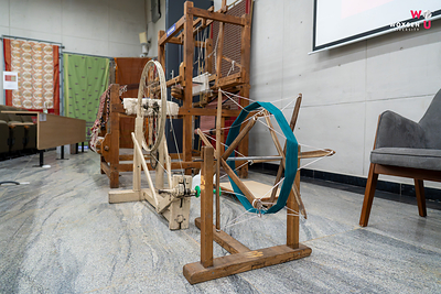 Woxsen University celebrates National Handloom Day with a special handloom workshop, held in association with Weaver Service Centre, Hyderabad