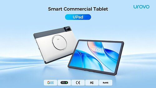 UROVO introduces the UPad, a flagship smart commercial tablet designed to integrate payment, barcode scanning, and RFID technologies for streamlined frontline operations. UROVO introduces the UPad, a flagship smart commercial tablet designed to integrate payment, barcode scanning, and RFID technologies for streamlined frontline operations.