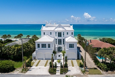 Scenic Sotheby’s International Realty has closed the record-breaking off-market sale of Mont Blanc, the iconic gulf-front estate at 146 Montgomery Street in Seagrove Beach on Scenic Highway 30A, for $24 million. The transaction establishes the highest residential sale ever recorded in Seagrove Beach history and the highest sale of a single-family home outside of a homeowners association anywhere along the Emerald Coast.