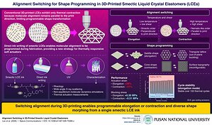 Pusan National University Researchers Develop 3D Printing Method for Switchable Soft Actuators