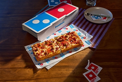 Domino's is introducing the Domino: a Detroit-style pizza made for one, which will launch in stores nationwide on Aug. 31.
