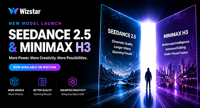 Wizstar Launches Seedance 2.5 and MiniMax H3, Further Expanding Its AI Video Capabilities