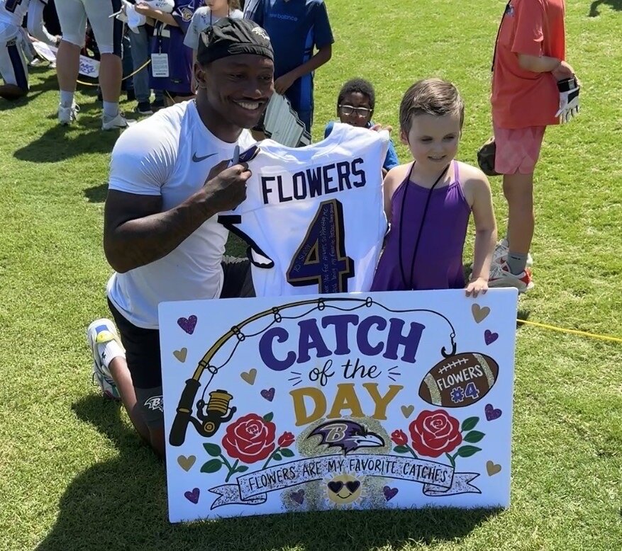 MedStar Health and the Baltimore Ravens Treat Kids to the Ultimate Fan Experience at Ravens Training Camp