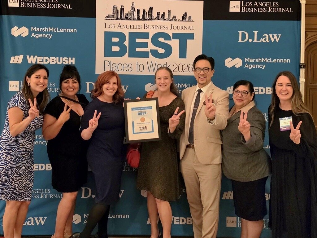 Roth Staffing als einer der besten Arbeitgeber in Los Angeles ausgezeichnet