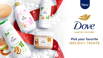 DOVE KICKS OFF THE SEASON OF JOY AS HOLIDAY TREATS RETURNS FOR A THIRD YEAR
