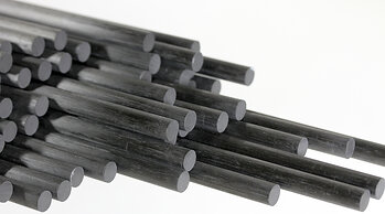 RWC's STRATOPultrusion - Carbon Fiber Round Profile