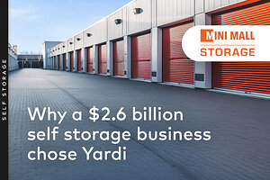 Mini Mall Storage chooses Yardi Storage Manager as its enterprise solution to build a resilient, sustainable operational infrastructure