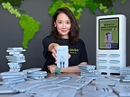 ChargerGoGo founder and CEO June Zhu. Photography by Shawn Wen.