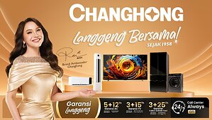 Changhong Gandeng Ikon Pop Indonesia Rossa untuk Memperkuat Jangkauan di Pasar Indonesia
