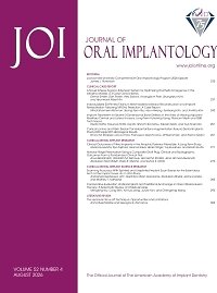 Journal of Oral Implantology